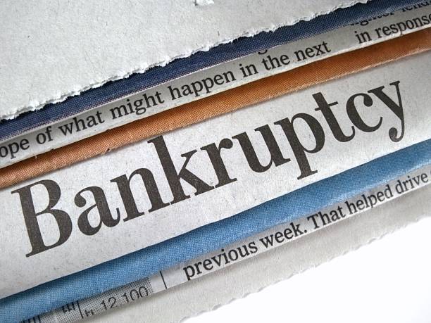 Bankruptcy stock photo