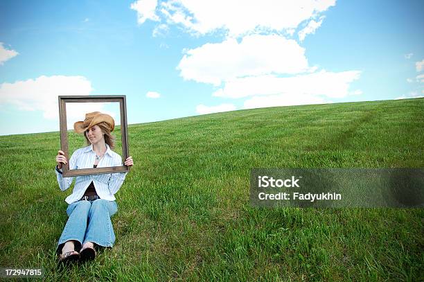 Old Frame Stock Photo - Download Image Now - Adult, Agricultural Field, Beauty