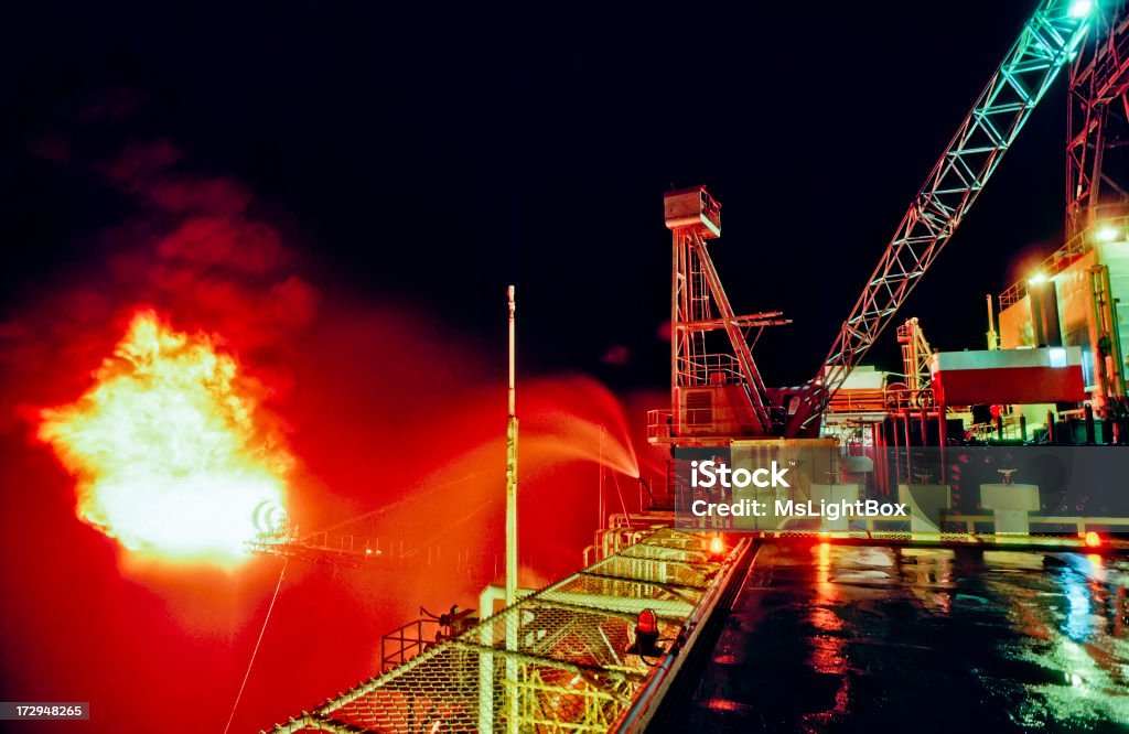 Industria petrolera - Foto de stock de Acero libre de derechos