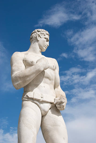 istock Statue of a Fighter with Belt 172948302