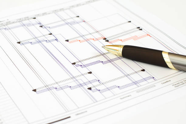 istock Planning paper and ballpoint pen 172948453