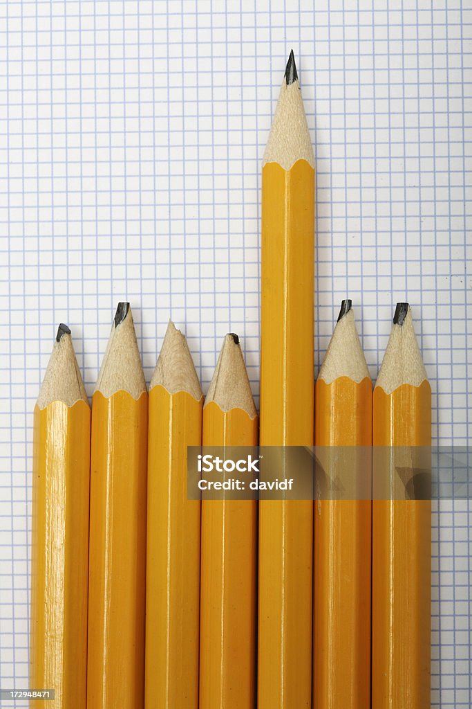 График-карандаш - Стоковые фото Абстрактный роялти-фри