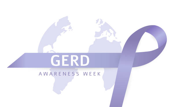 Gerd Ribbon 60+ Gerd Awareness Stock Illustrations, Royalty-Free Vector Graphics ...