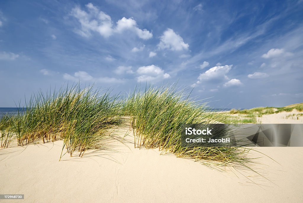 Meer, Sand und Dünen - Lizenzfrei Blau Stock-Foto