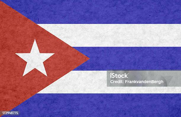 쿠바 플래그를 얼룩 종이 국가 관광명소에 대한 스톡 사진 및 기타 이미지 - 국가 관광명소, 기, 민족
