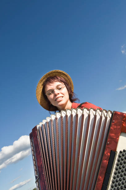 istock Accordion girl 172949009