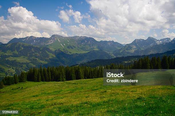 Foto de Alp Prado e mais fotos de stock de Alpes europeus - Alpes europeus, Alpes suíços, Azul