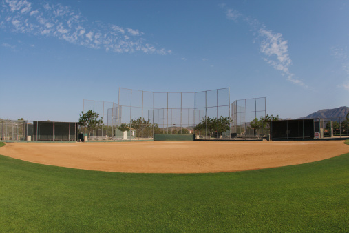 four ball fields at a community parkSports fields