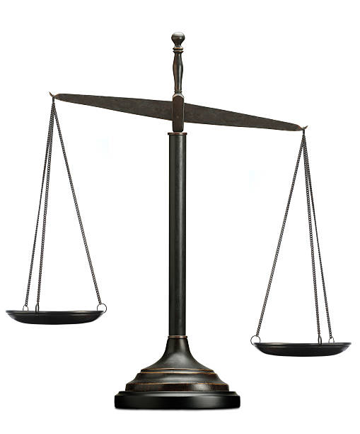 Scales of Justice stock photo