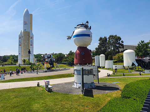 Toulouse, France - 19 May 2022 - The Cite de l'espace (French for Space City) is a scientific discovery centre in France focused on spaceflight.