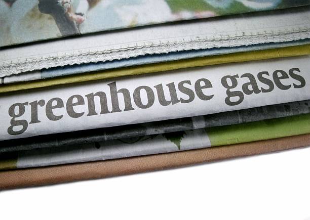 Greenhouse Gases stock photo