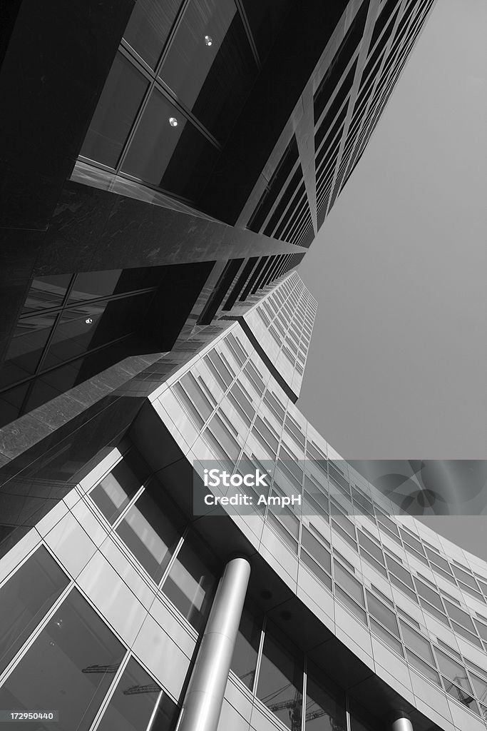 Bürogebäude in Schwarz & Weiß 3 - Lizenzfrei Bankgeschäft Stock-Foto