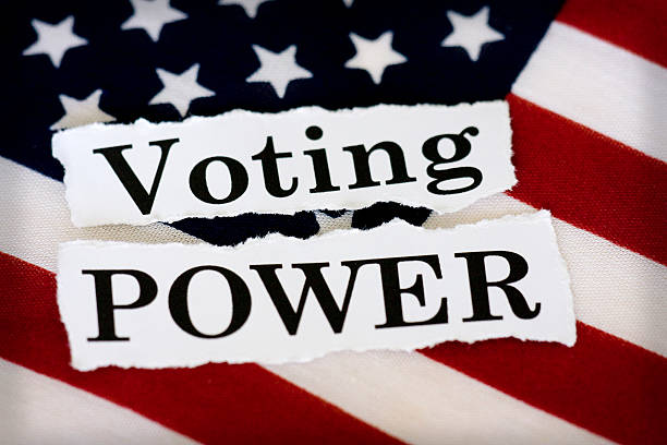 potere di voto - mitt romney immagine foto e immagini stock