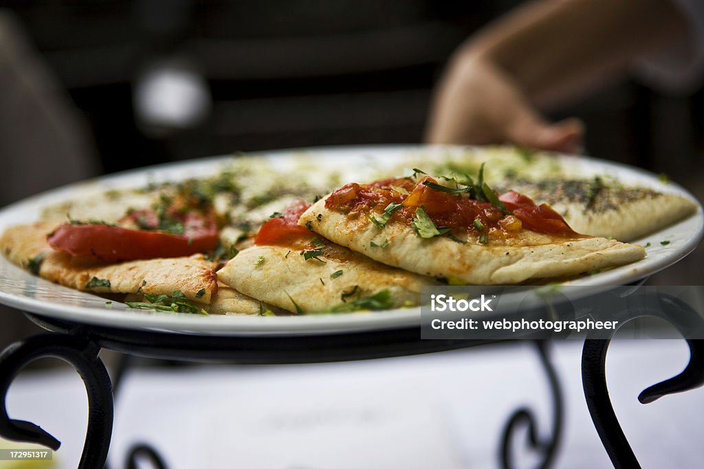 파이, 토마토, 파슬리 - 로열티 프리 고급 요리 스톡 사진