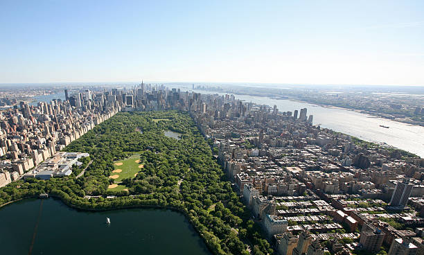 istock Panorama of Central Park From The Air 172951409