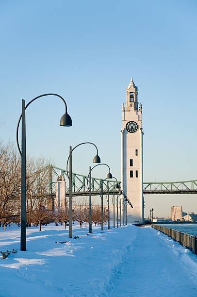 istock Old port of Montreal in winter 172952865