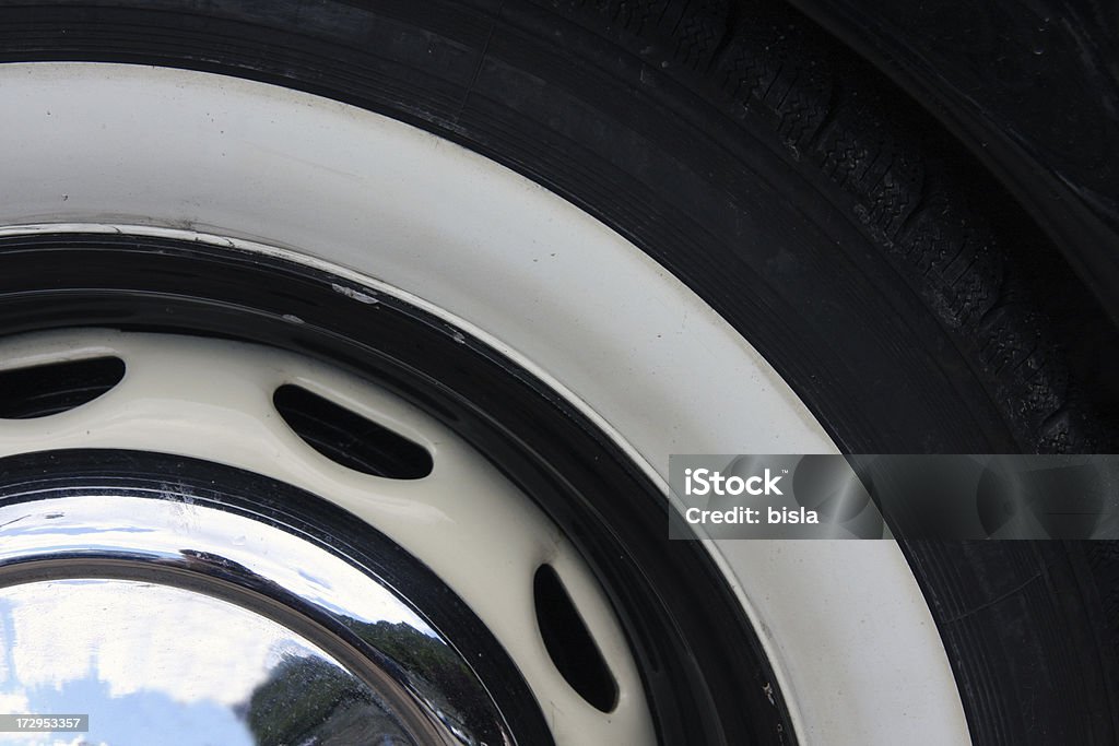 Wheel Old car detail... automotive background (whitewall tire) - Please email me to let me know how you used my photograph. I would appreciate it very much. Thanks :D Abstract Stock Photo