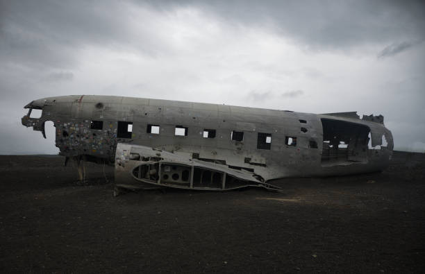 istock ICONIC DC 3 plane wreckage in Iceland 1729535718