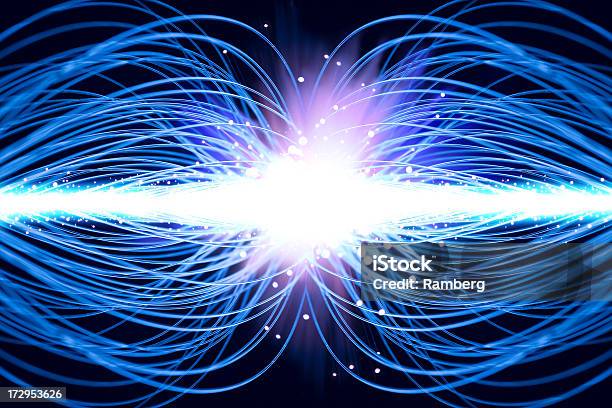 Colliding Particles Abstract Xxl Stock Photo - Download Image Now - Colliding, Electron, Nuclear Energy