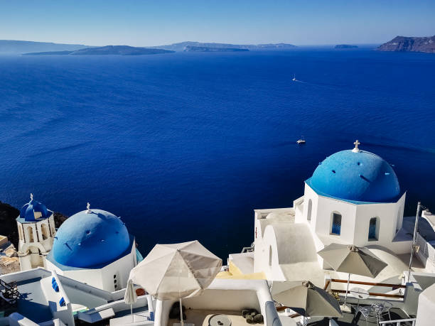 istock Santorini is a Greek island for summer holidays 1729538904