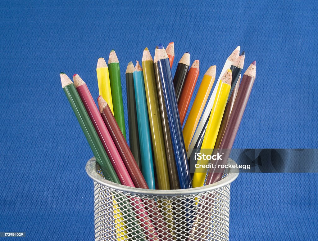 カラフルな鉛筆 - ひらめきのロイヤリティフリーストックフォト