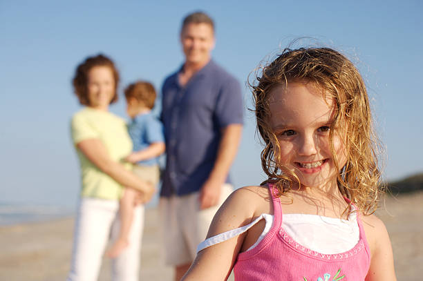 istock Family fun at the beach 172954142
