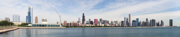 istock Panoramic View of the Chicago Skyline (XXL) 172954423