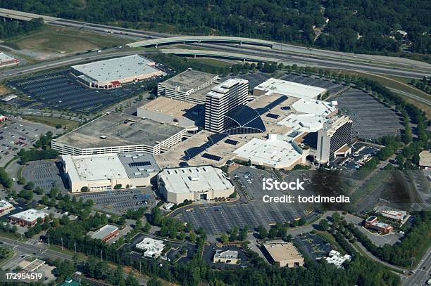 Aerial Of A Shopping Mall Stock Photo - Download Image Now - Aerial View, Alabama - US State, Birmingham - Alabama