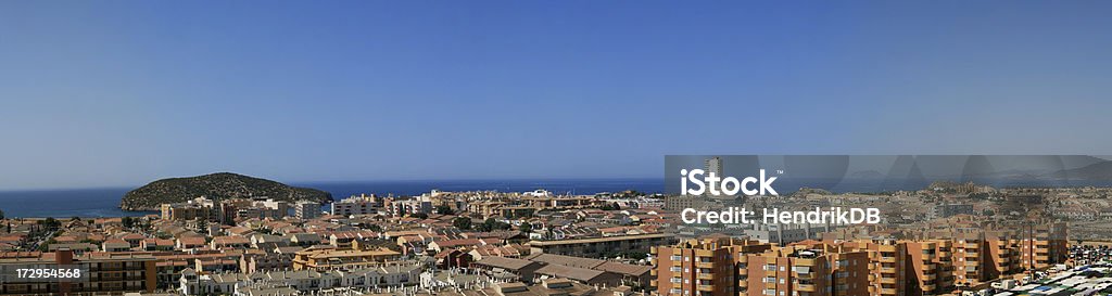 Puerto de Mazarron panorâmicas (XXL - Foto de stock de Murcia royalty-free