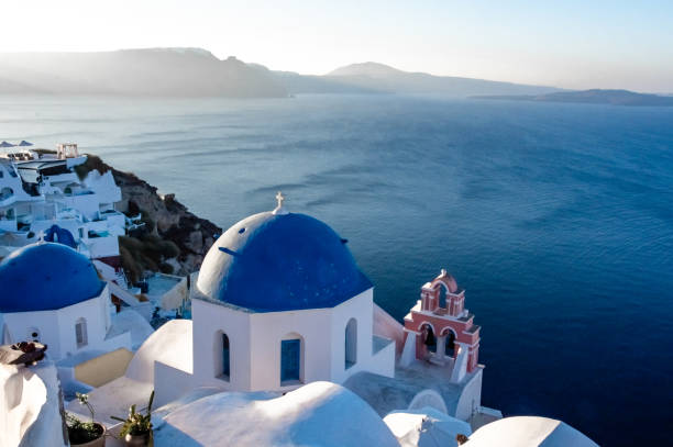 istock Santorini is a Greek island for summer holidays 1729546489