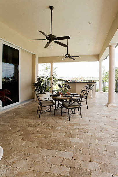 istock Outdoor luxury kitchen and patio 172954809