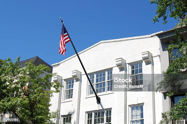 타운 홀 미국 소도시에 대한 스톡 사진 및 기타 이미지 - 미국 소도시, 마을 회관, 사무실용 빌딩