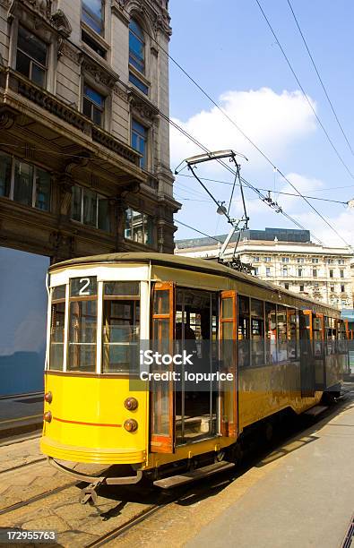 Photo libre de droit de Milan banque d'images et plus d'images libres de droit de Milan - Milan, Tramway, Culture européenne