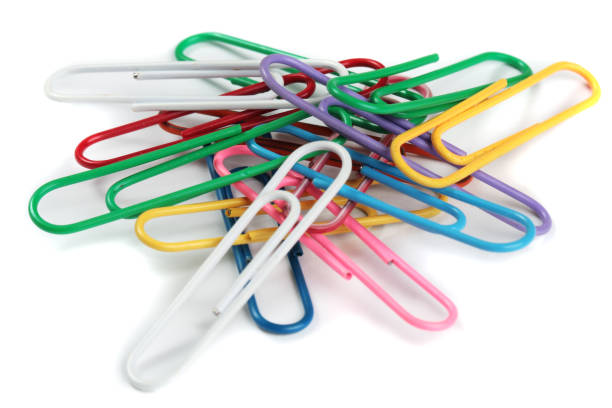 istock Pile of several multicolored paper clips 172956001