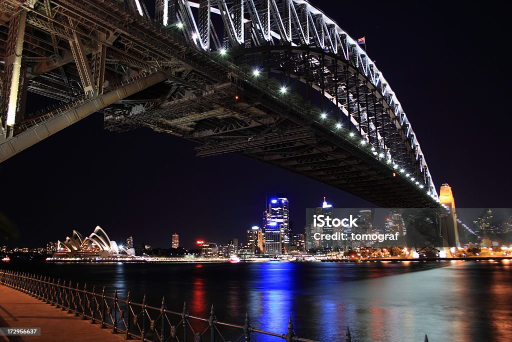Сиднейский Харбор Бридж - Стоковые фото Circular Quay роялти-фри