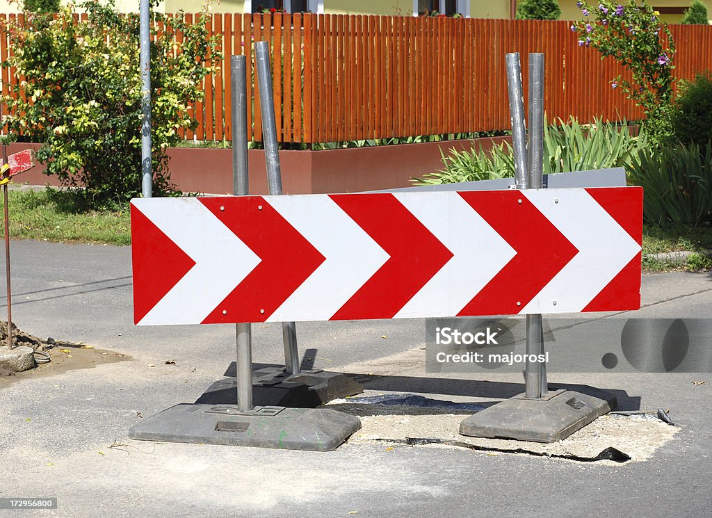road barrier - Lizenzfrei Ausfahrtsschild Stock-Foto