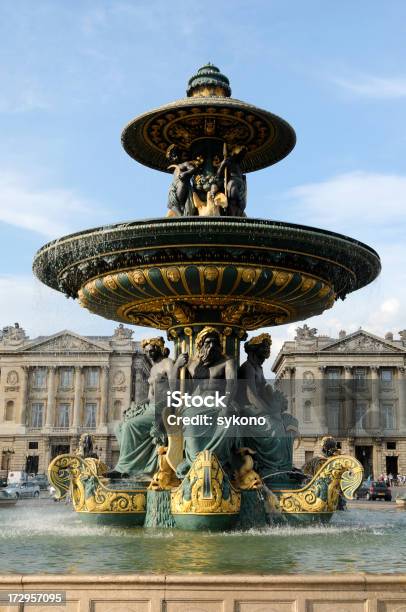 Photo libre de droit de Fontaine De La Concorde À Paris banque d'images et plus d'images libres de droit de Architecture - Architecture, Bâtiment vu de l'extérieur, Capitales internationales