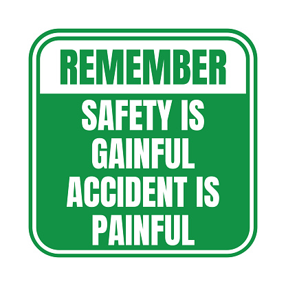 Safety message symbol icon