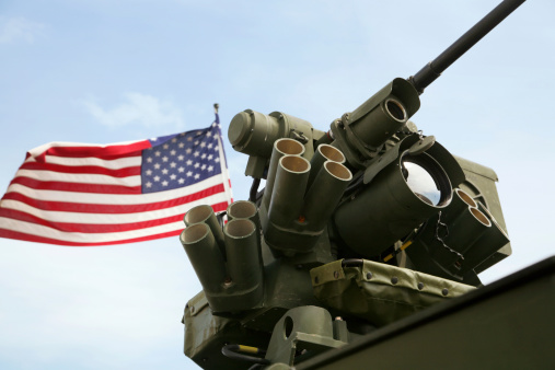 Close up of Protector M151 with an M2 heavy machine gun mounted on a stryker vehicle.Click on the photo below to view more images in my military and patriotism collection.