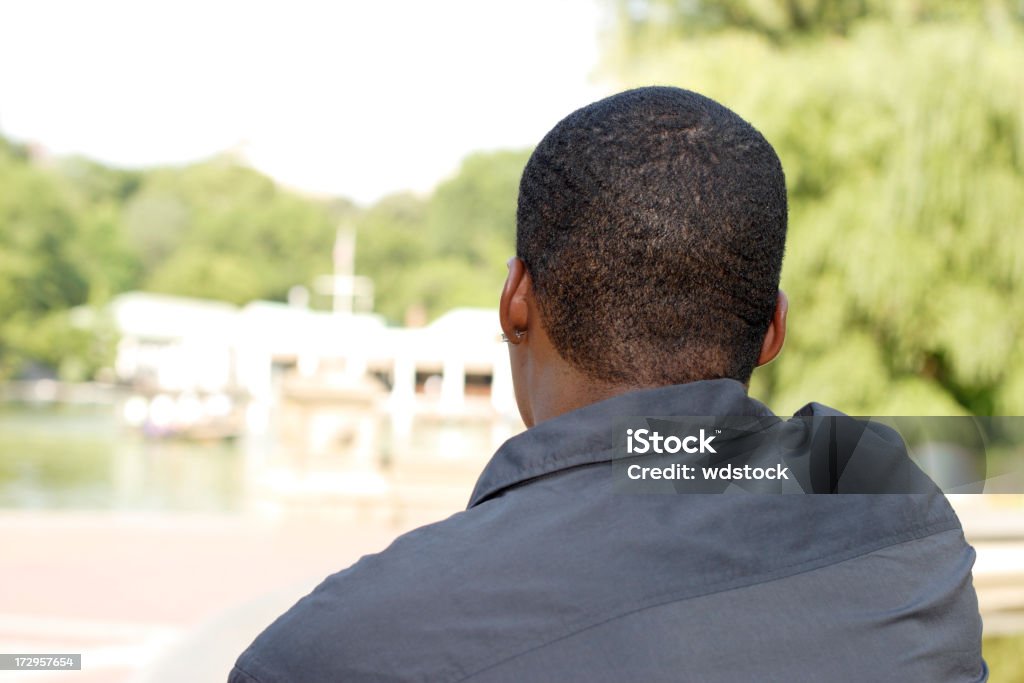 Arrière de l'homme de tête - Photo de Arrière de la tête libre de droits