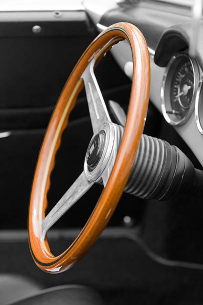 istock Wooden Steering Wheel 172957907