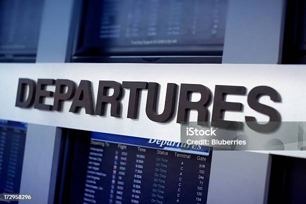 Departures Stock Photo - Download Image Now - Airport, Airport Departure Area, Arrival Departure Board