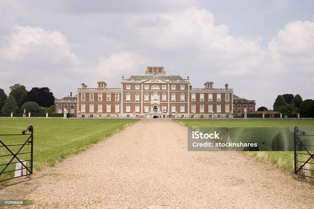 Wimpole Hall - Foto de stock de Mansão royalty-free
