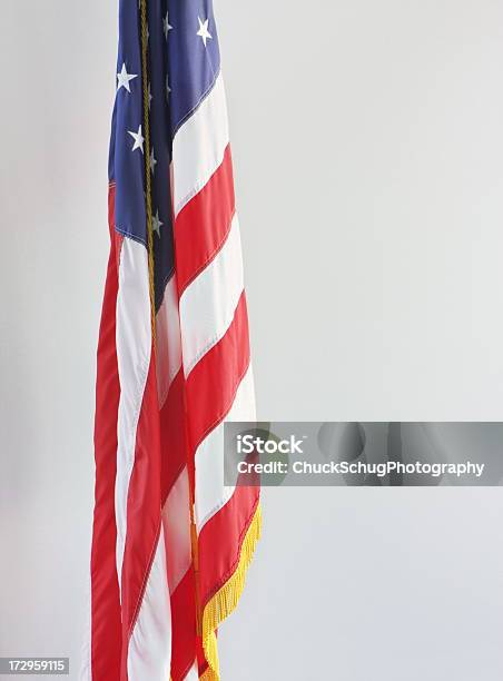 Foto de Bandeira Americana Estados Unidos Patriotismo e mais fotos de stock de Bandeira Norte-Americana - Bandeira Norte-Americana, Sala de Tribunal, 4 de Julho