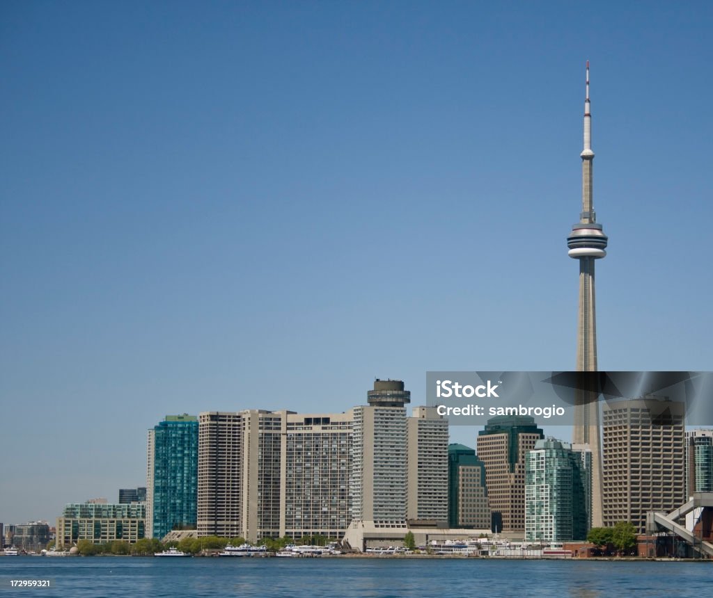 Skyline von Toronto - Lizenzfrei Architektur Stock-Foto