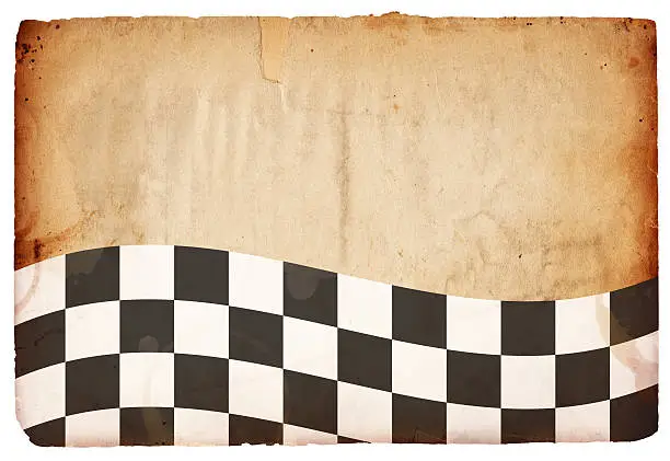 Photo of Checkered Flag Paper XXXL