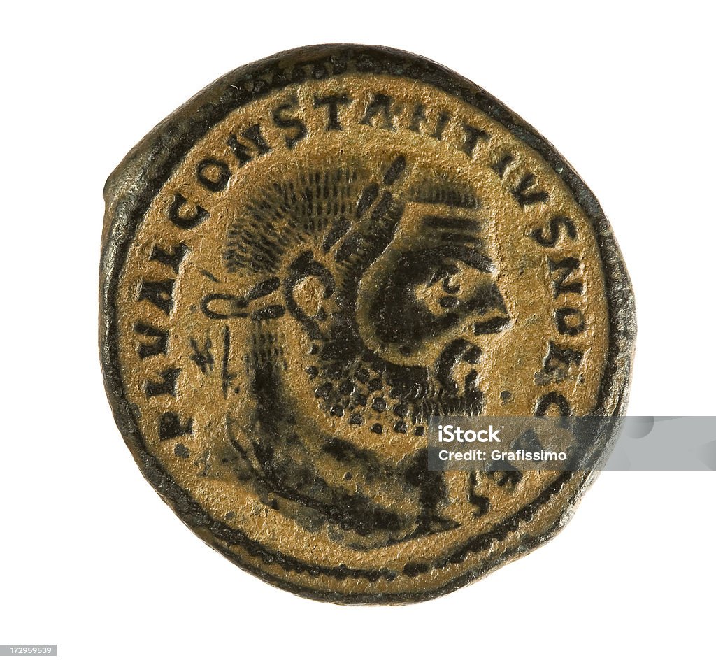 Antigua roman moneda - Foto de stock de Antigualla libre de derechos