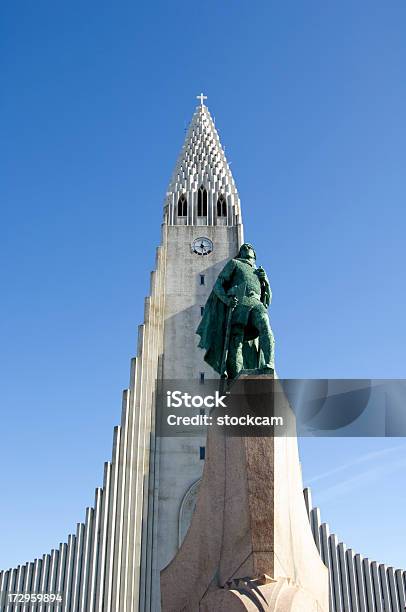 Kirche Hallgrímurs Kathedrale Reykjavik Island Stockfoto und mehr Bilder von Architektur - Architektur, Arktis, Außenaufnahme von Gebäuden