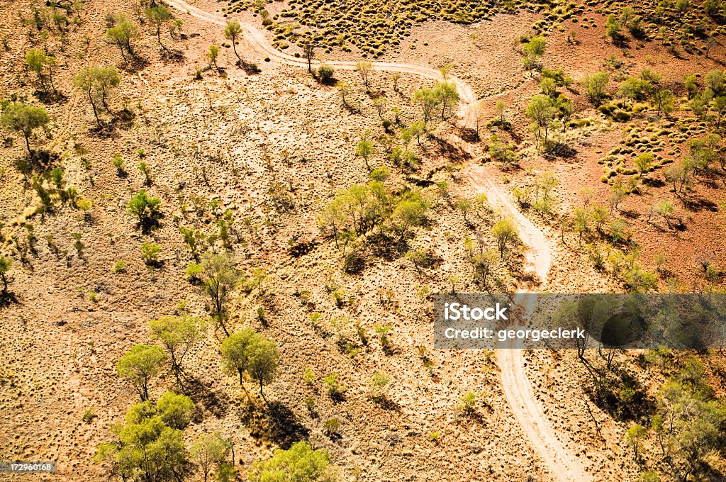 オーストラリア内陸部 Road - オーストラリア北部準州のロイヤリティフリーストックフォト
