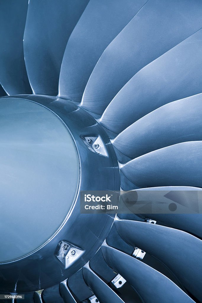 Jet-Turbine - Lizenzfrei Gasturbine Stock-Foto